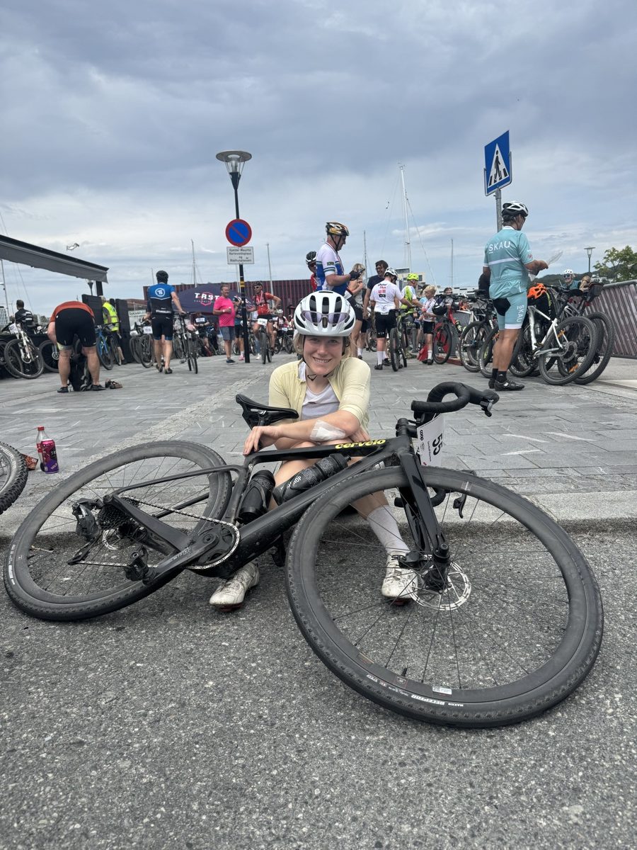 Sykler samlet på tur