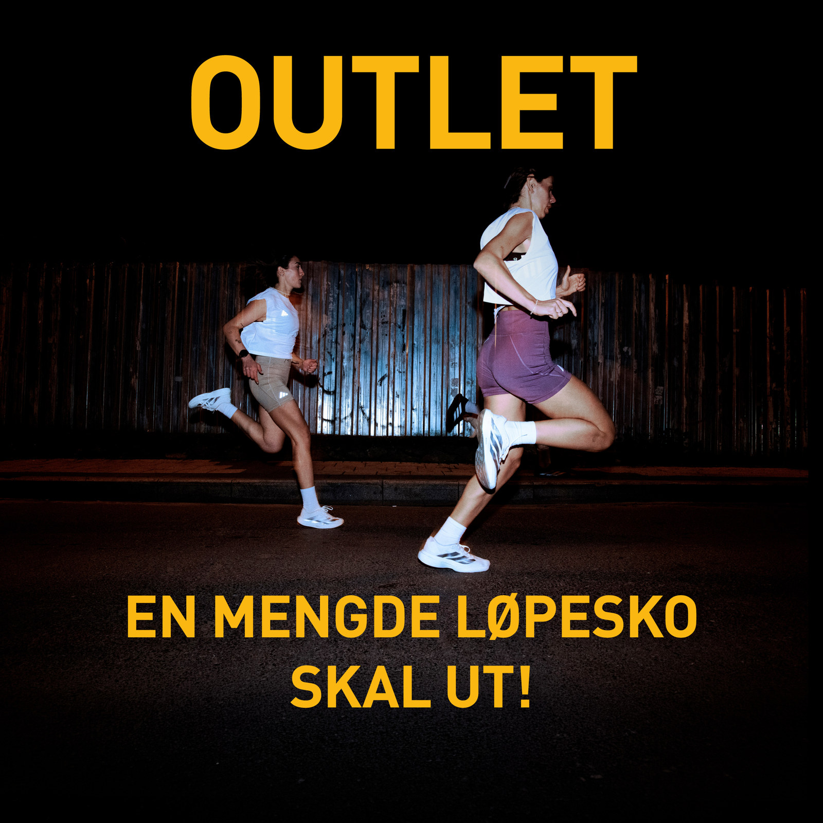 Løpesko outlet – feedkort 1