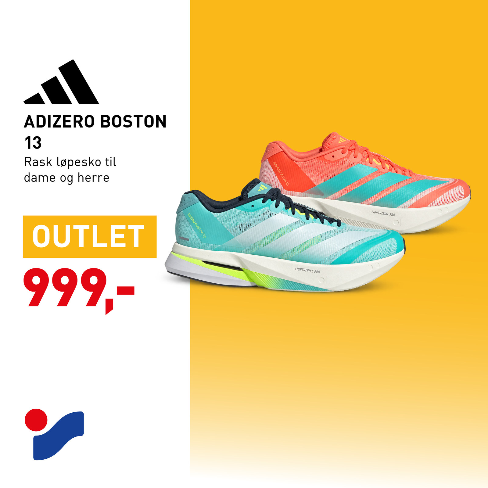 Løpesko outlet – feedkort 2