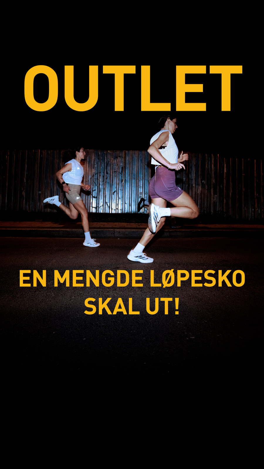 Løpesko outlet – storykort 1